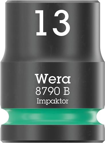 Wera 05005530001 8100 SB 12 Zyklop Comfort Knarrensatz, Umschalthebel, 3/8"-Antrieb, metrisch, 16-teilig