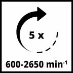Einhell Säulenbohrmaschine TC-BD 450 (450 W, Bis 2650 Min-1, 5 Stufen, Max. Bohrtiefe 50 Mm, Bohrtiefenanzeige, Einstellbarer Tiefenanschlag, Neig-/drehbarer Und Höhenverstellbarer Bohrtisch)