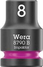 Wera 05005530001 8100 SB 12 Zyklop Comfort Knarrensatz, Umschalthebel, 3/8"-Antrieb, metrisch, 16-teilig