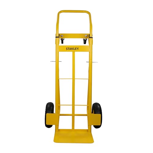 Stanley Sackkarre SXWTD-MT519-200KG Nutzlast - Sackkarre und Plattformwagen - Stahl - Geschäftlicher und Privater Gebrauch - Gelb