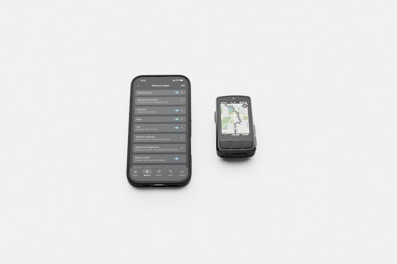 Wahoo Fitness ELEMNT Bolt V3 GPS Fahrradcomputer, Schwarz