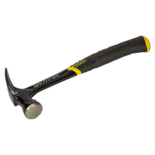 STANLEY FATMAX AntiVibe Klauenhammer 453g, flache Klaue, FMHT-51276