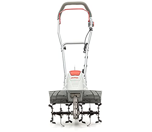IKRA Elektro Bodenhacke Kultivator FEM 1500 Flexible Arbeitsbreite 17-45cm, inkl. Häufelpflug