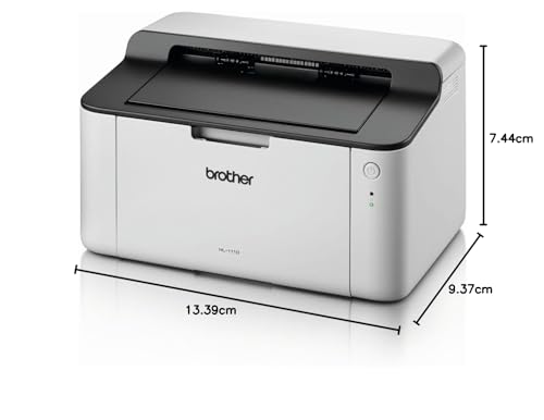 Brother HL-1110 kompakter Schwarzweiß-Laserdrucker