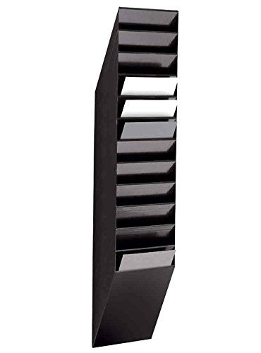 Durable Prospektspenderset Flexiboxx 12 A4, 1 Set, schwarz, 1709763060