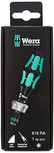 Wera Ratschenschraubendreher 816 RA, 1/4 Zoll x 142.0 mm, 05051461001