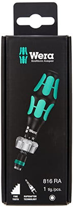 Wera Ratschenschraubendreher 816 RA, 1/4 Zoll x 142.0 mm, 05051461001