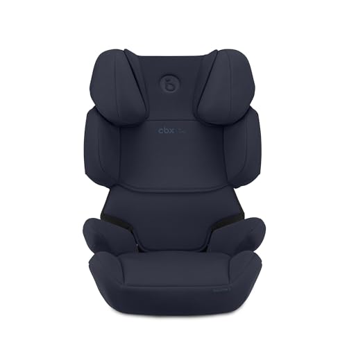 CBX by CYBEX Kinder-Autositz Solution X i-Fix, Für Autos mit und ohne ISOFIX, Ab ca. 3 bis 12 Jahre (100 - 150 cm), Ab ca. 15 bis 50 kg, Blau