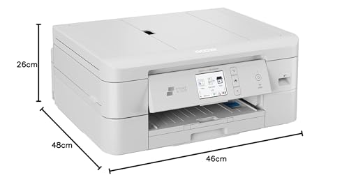 Brother DCP-J1800DW 3-in-1 Tinten-Multifunktionsgerät (Drucken, Scannen, Kopieren) Weiss