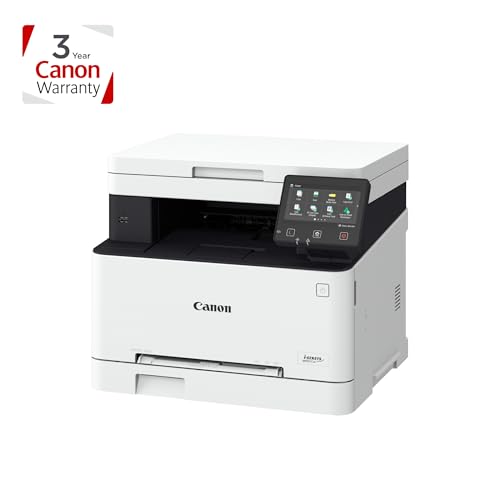 Canon i-SENSYS MF651Cw A4 Farblaser MFP Drucken Kopieren Scannen, USB, LAN, WLAN, 250 Blatt Papierkassette, 12,7cm LCD-Farb-Touchscreen