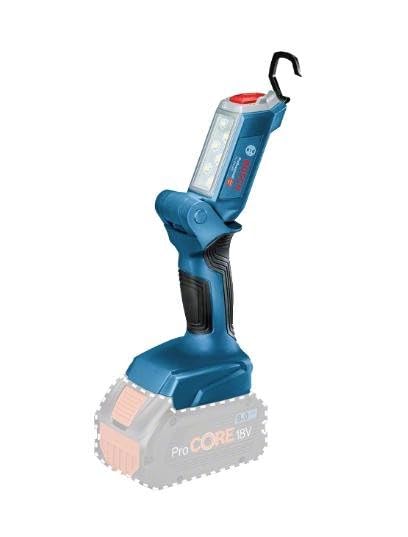 Bosch Professional 18V System Akku LED-Baustellenlampe GLI 18V-300 (max. Helligkeit 300 Lumen, ohne Akku/ Ladegerät)