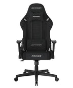 DXRacer Prince L PF132 Gaming-/ Büro-/ Schreibtischstuhl, mit Wippfunktion Gaming Stuhl Höhenverstellbarer Drehstuhl PC Stuhl Ergonomischer Chefsessel, schwarz