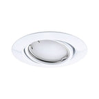 Paulmann 92466 LED Einbauleuchte Base Smart Home Zigbee Basisset schwenkbar rund 230V 3x4,9W 3x420lm dimmbar 90mm Weiß Metall RGBW+