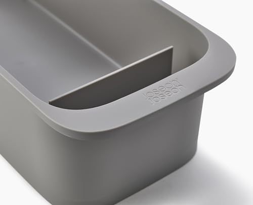 Joseph Joseph CupboardStore Leicht zugänglicher Aufbewahrungswagen auf Rädern, unter der Spüle - Grau