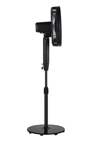 Beko - EFS6700B - Standventilator, 50 W, 3 Geschwindigkeiten, Höhe und Neigung verstellbar - Schwarz, 40,1 x 40 x 134,5 cm