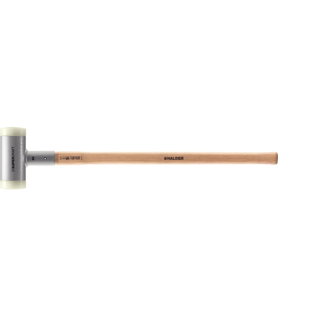 HALDER - mit schwingungsdämpfendem, ergonomisch geformtem und lackiertem Hickorystiel | Ø=80 mm | 3366.081
