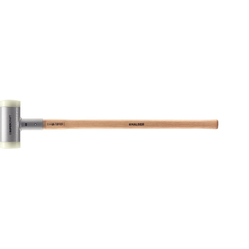 HALDER - mit schwingungsdämpfendem, ergonomisch geformtem und lackiertem Hickorystiel | Ø=80 mm | 3366.081