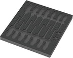 Wera 05150102001 9711 Schaumstoffeinlage, VDE Schraubendreher Set 1, 16-teilig