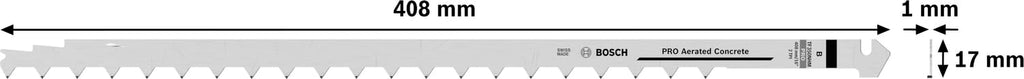 Bosch Accessories Professional 2tlg. Sägeblatt Set (für verschiedene Materialien, Zubehör für Bosch Accessories Tandemfuchsschwanz)