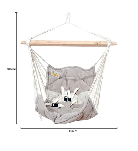 Lola Bella Chica 4in1 Babywiege Babyhängematte | Öko-Tex Zertifiziert | mit Lammfell