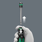 Wera 05051016001 Kraftform Kompakt 20 Tool Finder 1, mit Tasche, 7-teilig, Schwarz Grün, One size