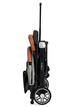 MOMI ESTELLE Kinderwagen für Kinder ab 6 Monat bis zu max. Körpergewicht von 15 kg, H105 x B51 x T75 cm, klappbar auf die Maße H65 x B51 x T21 cm, Gewicht 7,5 kg, 5-Punkt-Sicherheitsgurt