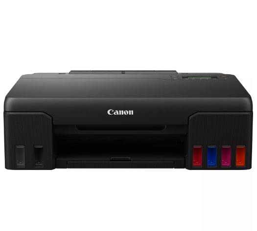 Canon Tintenstrahldrucker PIXMA G550 MegaTank Drucker (4.800 x 1.200 dpi, Fotodrucker 10x15 cm, LC Display, WLAN, Canon PRINT App, Mopria, AirPrint, wireless Printing, Auto Power On/Off) schwarz