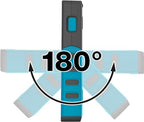 Hazet LED Pocket-Light 1979N-82 I 180 Grad verstellbare, kompakte Werkstatt-Lampe mit hoher Leuchtleistung, stufenlos dimmbar, integrierte Haltemagneten zur Befestigung