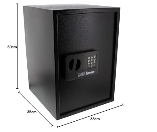 Burg-Wächter Möbeltresor mit Elektronikschloss, inkl. Fachboden, Favor, 55,0 l, 16,5 kg, S9 E, schwarz