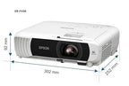 Epson EB-FH08 3LCD-Projektor (3.600 Lumen) 337 Zoll, ca. 8,56 m Bilddiagonale, 2 HDMI, 1.920x1.080p FullHD, Split-Screen-Funktion