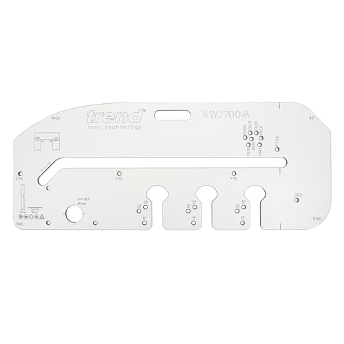 Trend KWJ700/A Küchenarbeitsplatten-Frässchablone, 700 mm, für Mason-Mitred Verbindungen, Laminat & Massivholz, KWJ700/A