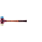 SIMPLEX-Schonhammer, TPE-soft/Nylon; mit Tempergussgehäuse und hochwertigem Holzstiel | D=40 mm | 3018.040