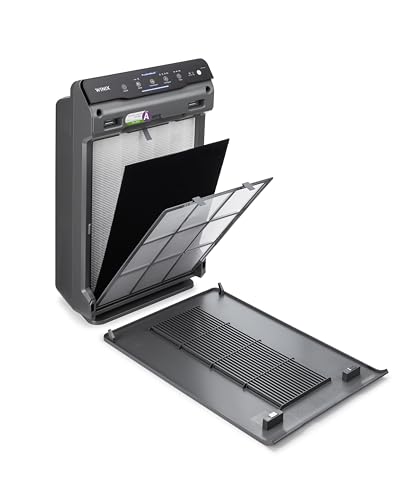 WINIX 5300-2 luftreiniger Allergiker, CADR 390m³/h, 99㎡, Air Purifier für Raucherzimmer gegen Allergien, Staub, Pollen, Tierhaare, Luftqualitätsanzeige, Auto Schlafmodus