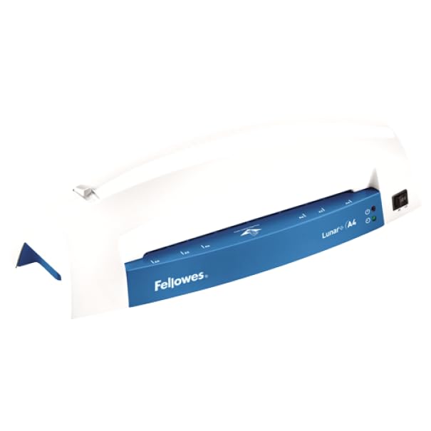 Fellowes 5742801 Laminiergerät für die gelegentliche Nutzung Zuhause oder im Office geeignet für 80 und 125 Mikron Laminierfolien bis A4 Format, blau