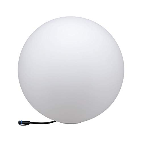 Paulmann 94179 Plug & Shine Lichtobjekt Globe IP67 3000K 575lm 24V Kugelleuchte Aussenleuchte Gartenbeleuchtung Terassenbeleuchtung 94179