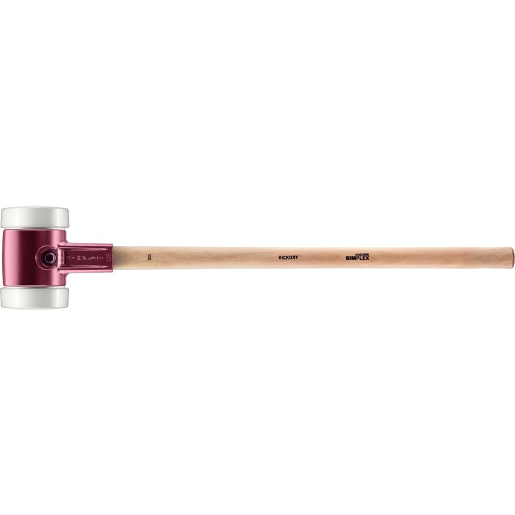 SIMPLEX-Vorschlaghammer, Superplastik; mit Tempergussgehäuse und Hickorystiel | D=140 mm | 3007.141