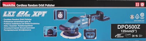 Makita DPO500Z Akku-Exzenterpolierer 18 V (ohne Akku, ohne Ladegerät)