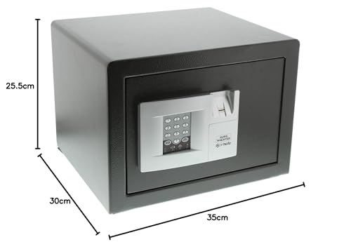 BURG-WÃ„CHTER Möbeltresor Mit Elektronischem Zahlenschloss Und Fingerabdruck, Zur Wand- Und Bodenbefestigung, PointSafe P 2 E FS