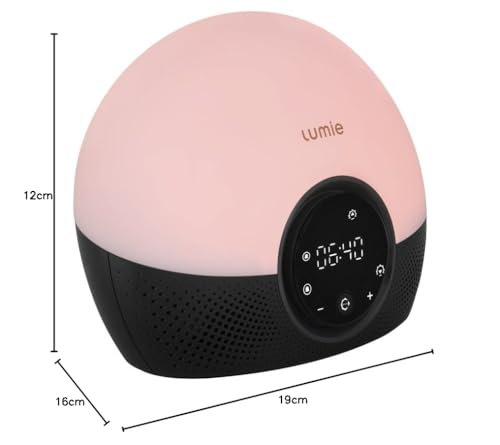 Lumie Bodyclock Glow 150 - Lichtwecker mit 10 Klängen und Einschlafsonnenuntergang