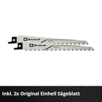 Einhell Akku-Astsäge GE-GS 18/150 Li-Solo Power X-Change (18V, 100 mm max. Schnittstärke 20 mm Hubhöhe, abnehmbarer Astbügel, inkl. 2x Sägeblatt, ohne Akku)