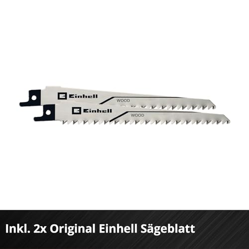 Einhell Akku-Astsäge GE-GS 18/150 Li-Solo Power X-Change (18V, 100 mm max. Schnittstärke 20 mm Hubhöhe, abnehmbarer Astbügel, inkl. 2x Sägeblatt, ohne Akku)