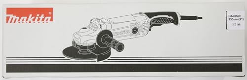 Makita GA9050R Winkelschleifer 230 mm, 2.000 W, Schwarz, Cyan, Silber, (L x B x H) 455 x 250 x 132 mm