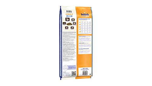 bosch HPC Adult mit Fisch & Kartoffel | Hundetrockenfutter für ausgewachsene Hunde aller Rassen | 1 x 15 kg