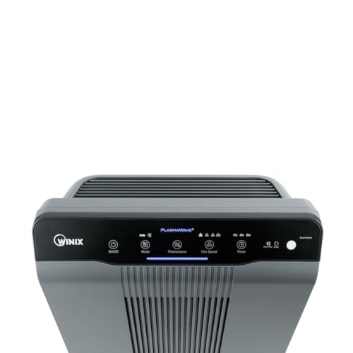 WINIX 5300-2 luftreiniger Allergiker, CADR 390m³/h, 99㎡, Air Purifier für Raucherzimmer gegen Allergien, Staub, Pollen, Tierhaare, Luftqualitätsanzeige, Auto Schlafmodus