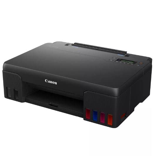 Canon Tintenstrahldrucker PIXMA G550 MegaTank Drucker (4.800 x 1.200 dpi, Fotodrucker 10x15 cm, LC Display, WLAN, Canon PRINT App, Mopria, AirPrint, wireless Printing, Auto Power On/Off) schwarz