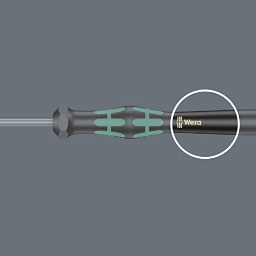 Wera Elektroniker-Schraubendrehersatz 2052/6 + Rack, 6-teilig, 05118156001