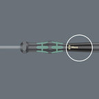 Wera Elektroniker-Schraubendrehersatz 2052/6 + Rack, 6-teilig, 05118156001