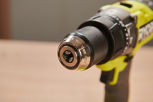 RYOBI 18 V ONE+ Brushless Akku-Schlagbohrschrauber RPD18BL2-0, max. Drehmoment 95 Nm, 24 Drehmomenteinstellungen, 13 mm Schnellspannbohrfutter, G5 GripZone, ohne Akku und Ladegerät