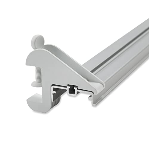 Aristo Zeichenanlage (Format A2, Zeichentisch mit Zeichenmaschine, Plattengröße 60 x 70 cm, verstellbarer Neigungswinkel) grau