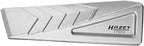 HAZET Spaltkeil 2132-2 I gedrehter splitterfester Keil aus Aluminium für gezieltes Eindringen in Holz und Aufspalten von Stämmen I geschmiedet I Gewicht: 0,8 Kg